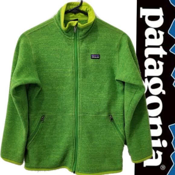Patagonia Other - Patagonia Better Sweater Boys Green L (12) zipper